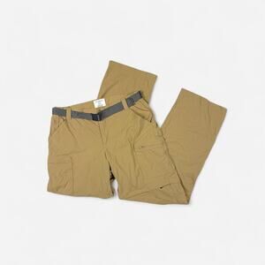 LL Bean cargo pants hiking utility cargo pants with detachable athletic belt